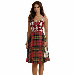 Christmas' Stylish Women's Spaghetti Strap Dress