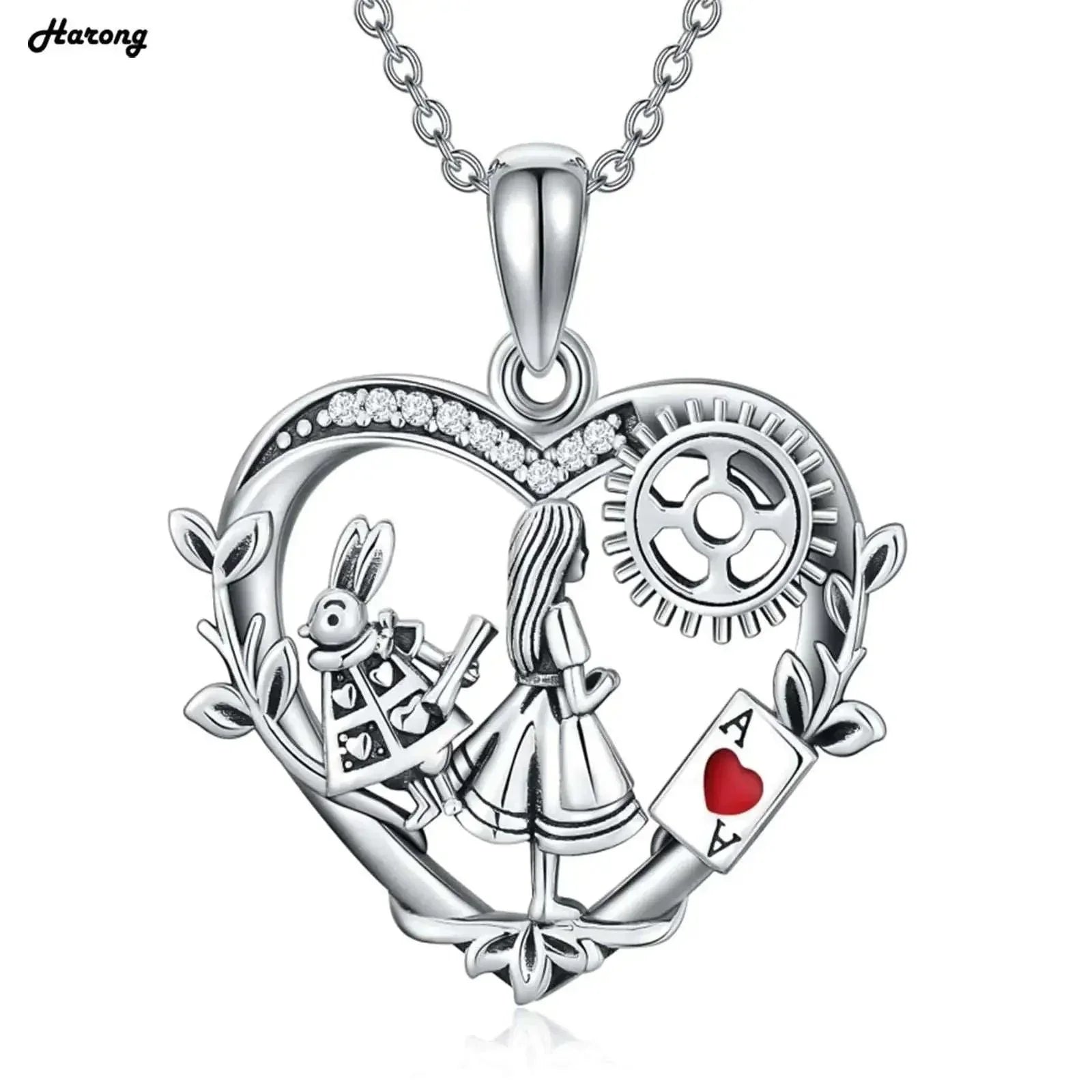 Alice Wonderland Trendy Necklace