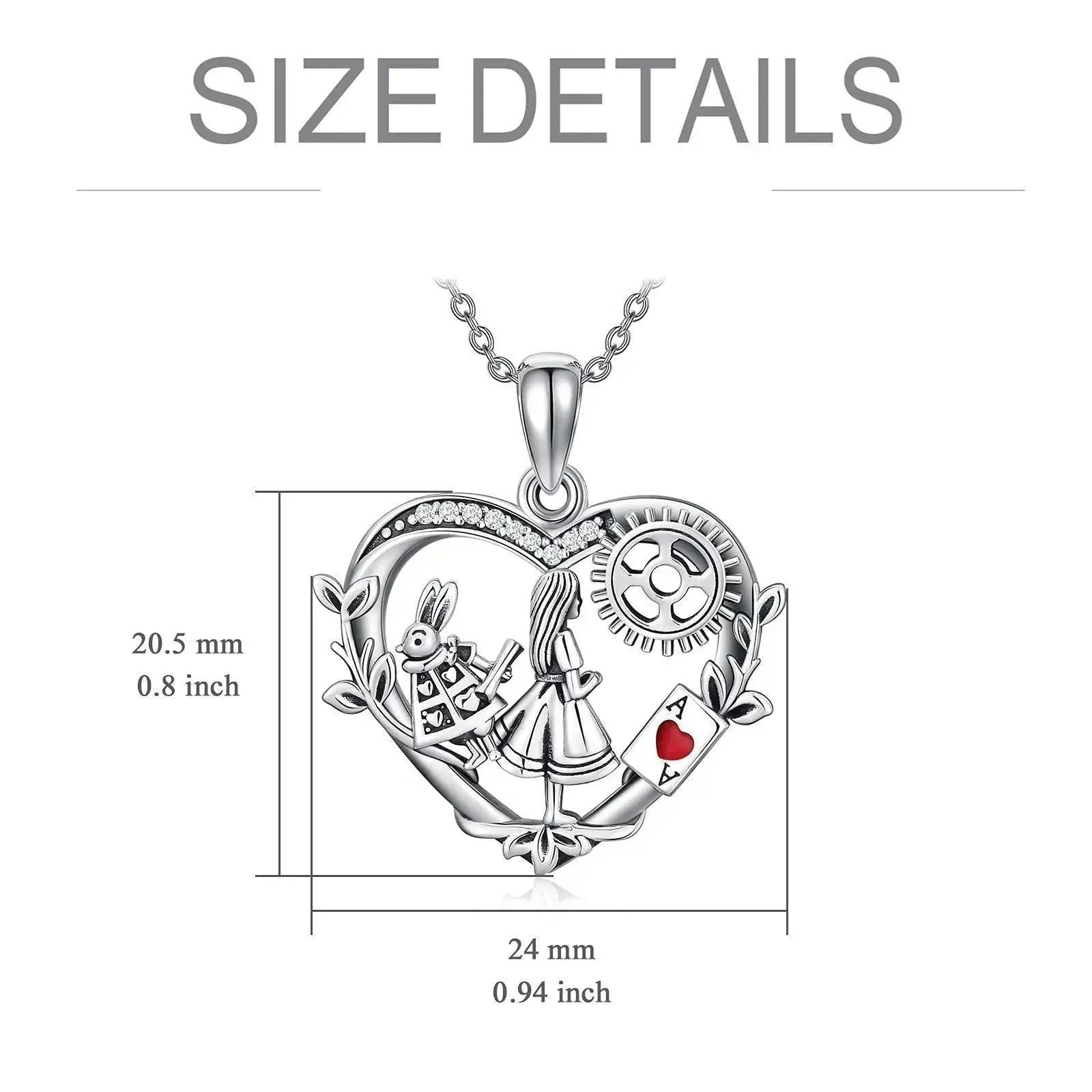 Alice Wonderland Trendy Necklace