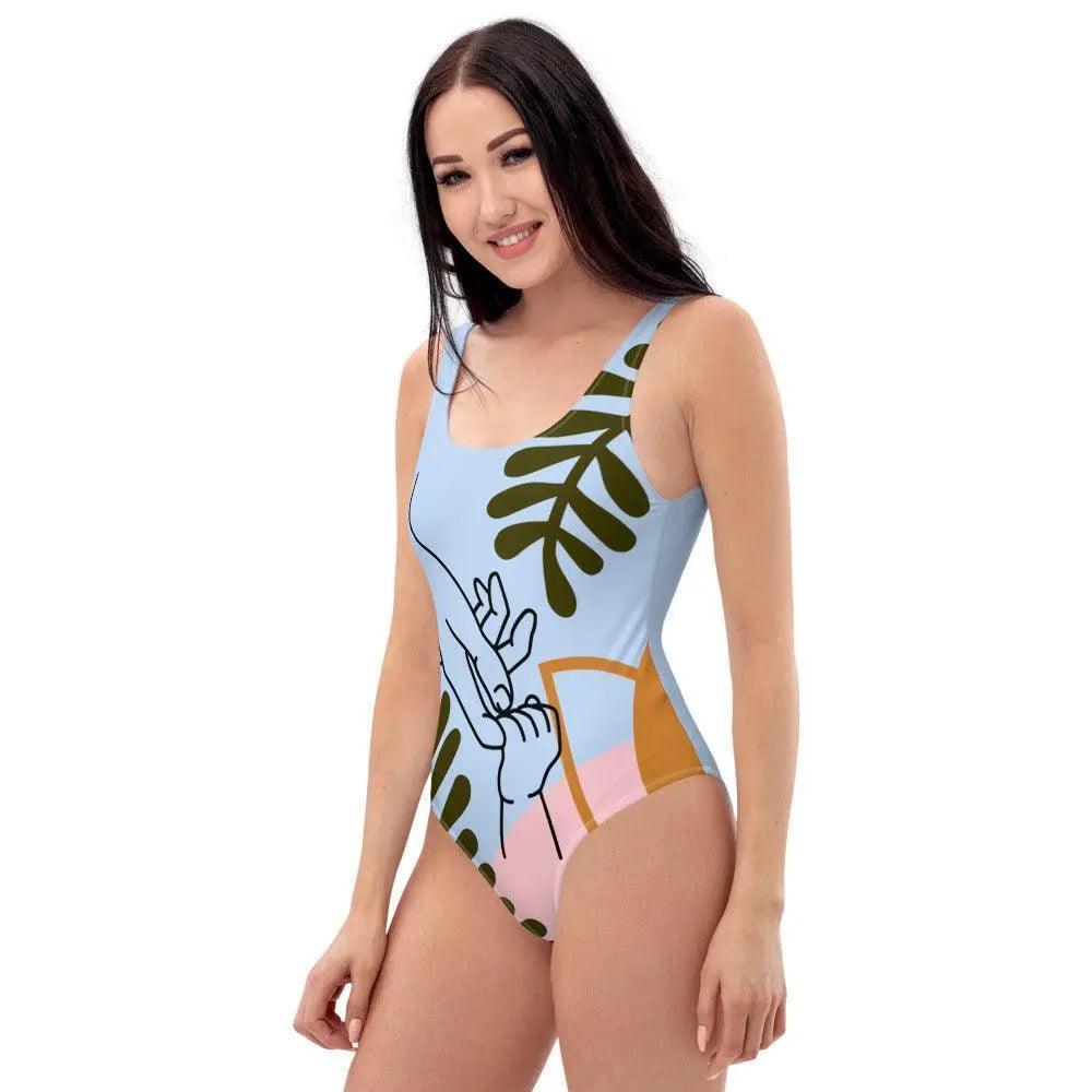 All over print One-Piece Swimsuit
