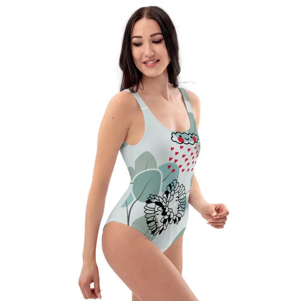 All print One-Piece Swimsuit