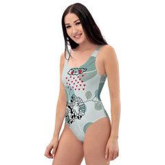 All print One-Piece Swimsuit