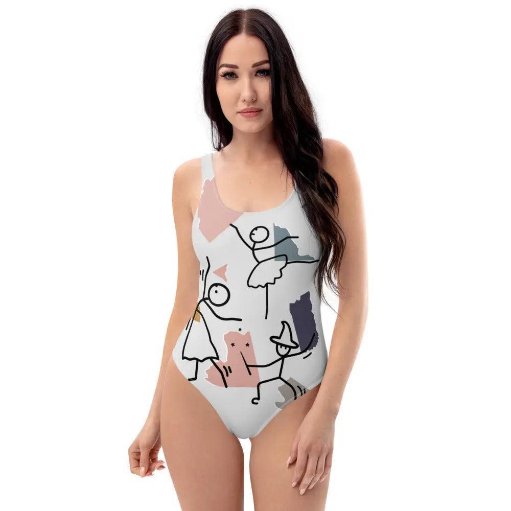 All printed One-Piece Swimsuit
