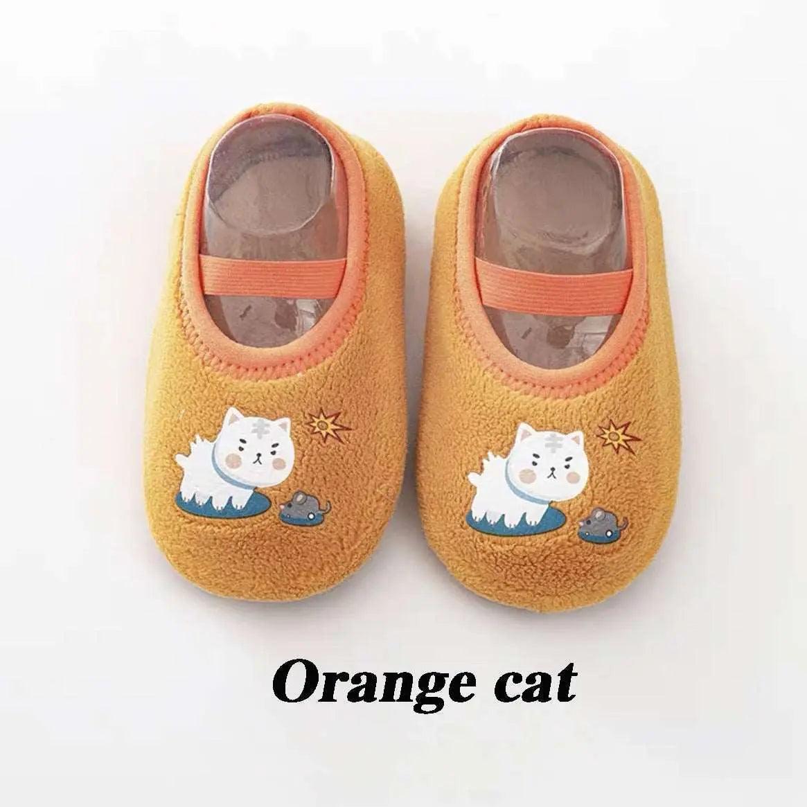 Baby Anti-slip Socks with Rubber Sole for Children