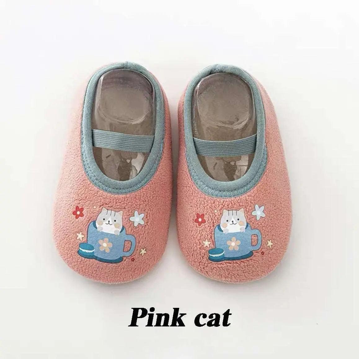 Baby Anti-slip Socks with Rubber Sole for Children