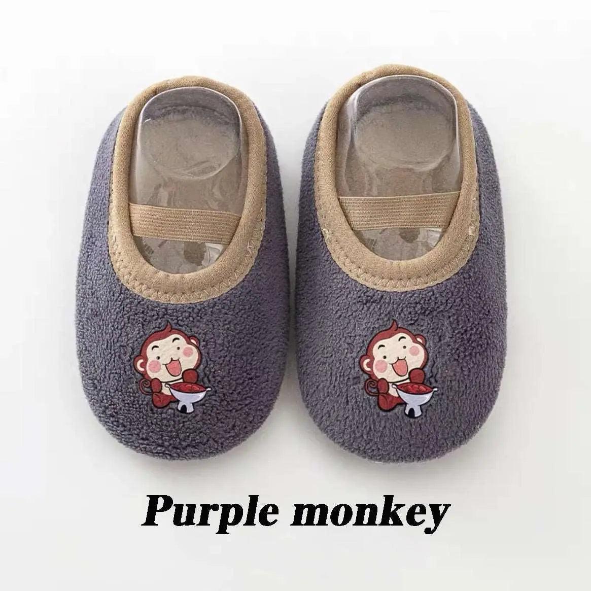 Baby Anti-slip Socks with Rubber Sole for Children