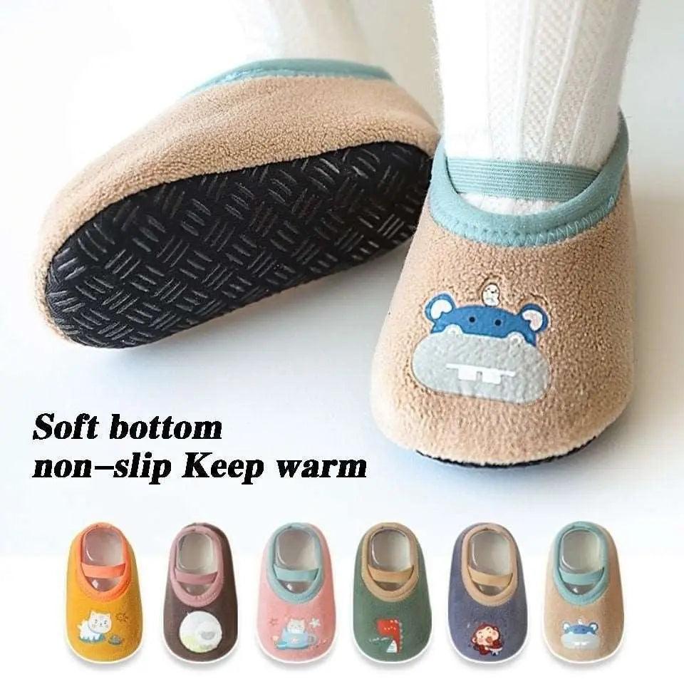 Baby Anti-slip Socks with Rubber Sole for Children