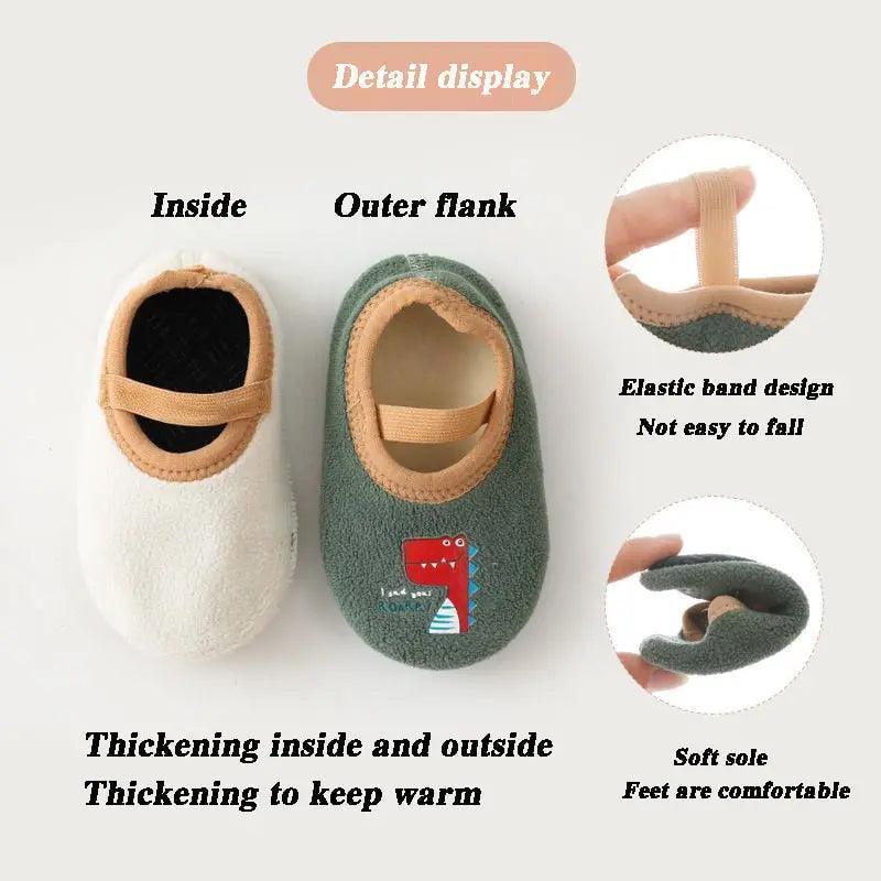 Baby Anti-slip Socks with Rubber Sole for Children