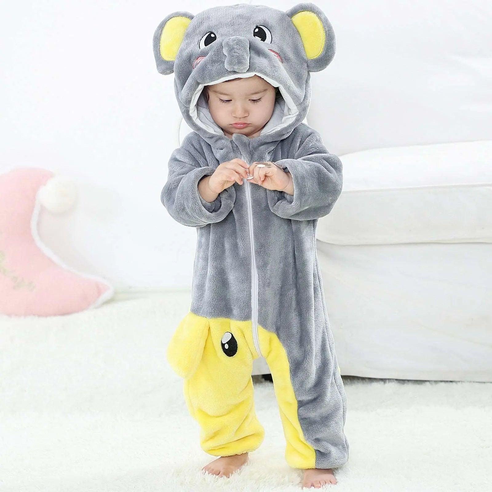 Baby Rompers Winter Costume Jacket For Girls Boys