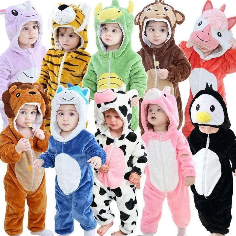 Baby Rompers Winter Costume Jacket For Girls Boys