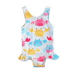 Baby Swimwear Little Girls One-piece Swimsuit for Beach