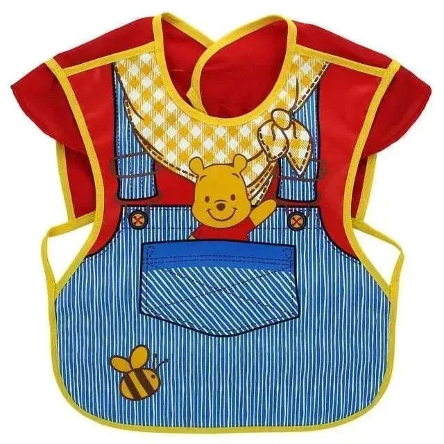 Baby Waterproof Cloth Feeding with Pocket Child Apron Smock