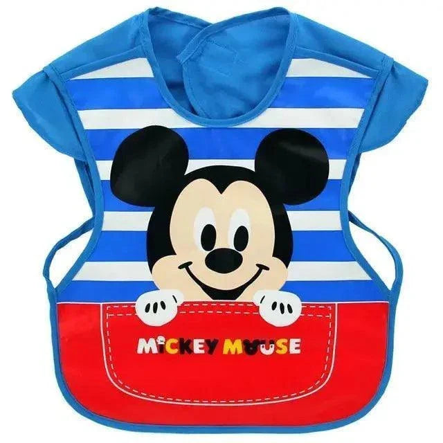 Baby Waterproof Cloth Feeding with Pocket Child Apron Smock