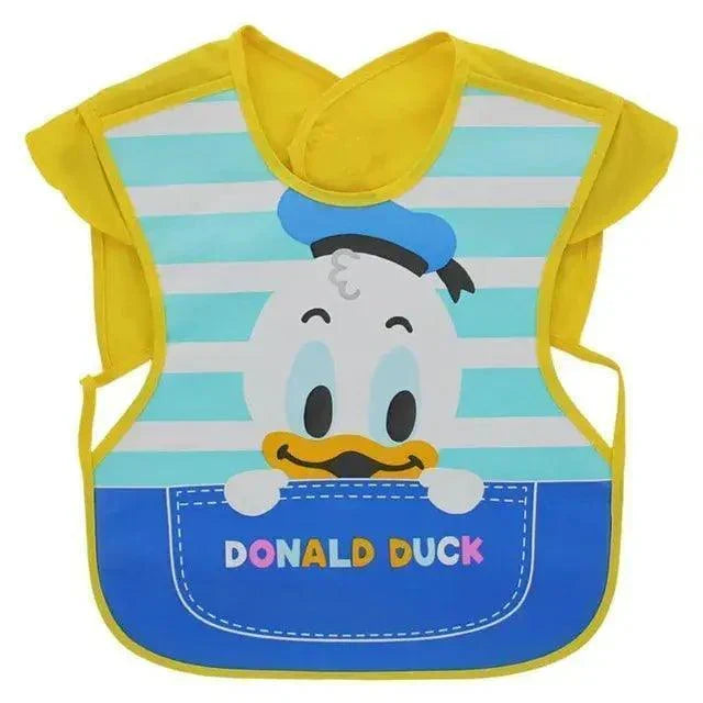 Baby Waterproof Cloth Feeding with Pocket Child Apron Smock