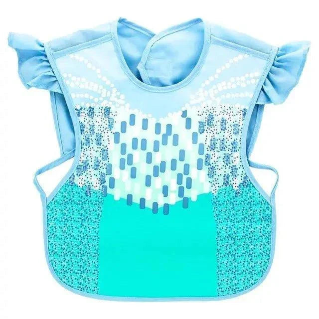 Baby Waterproof Cloth Feeding with Pocket Child Apron Smock