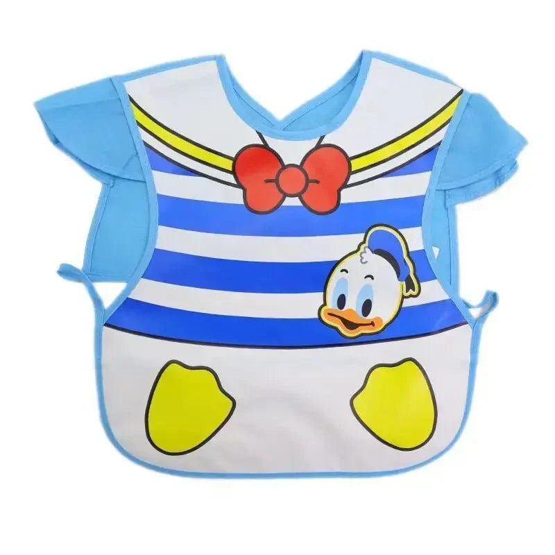 Baby Waterproof Cloth Feeding with Pocket Child Apron Smock