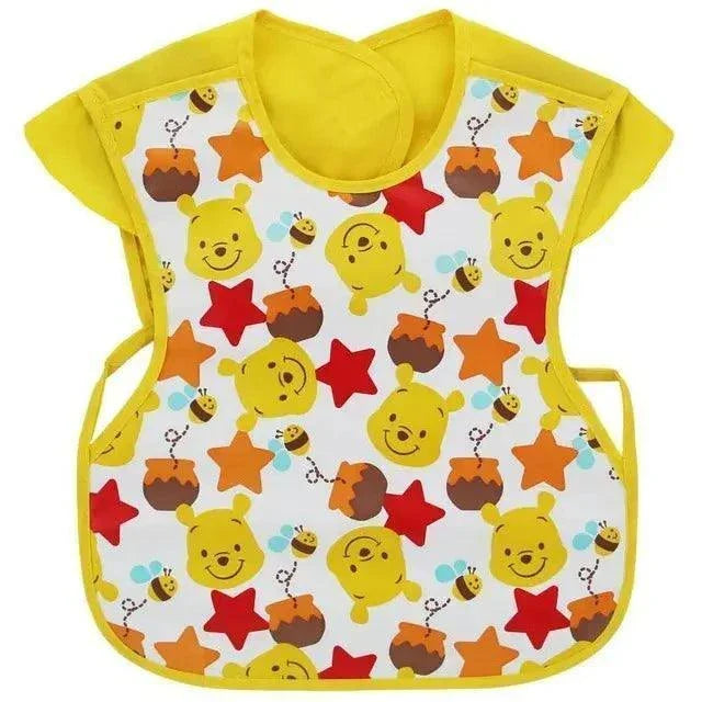 Baby Waterproof Cloth Feeding with Pocket Child Apron Smock