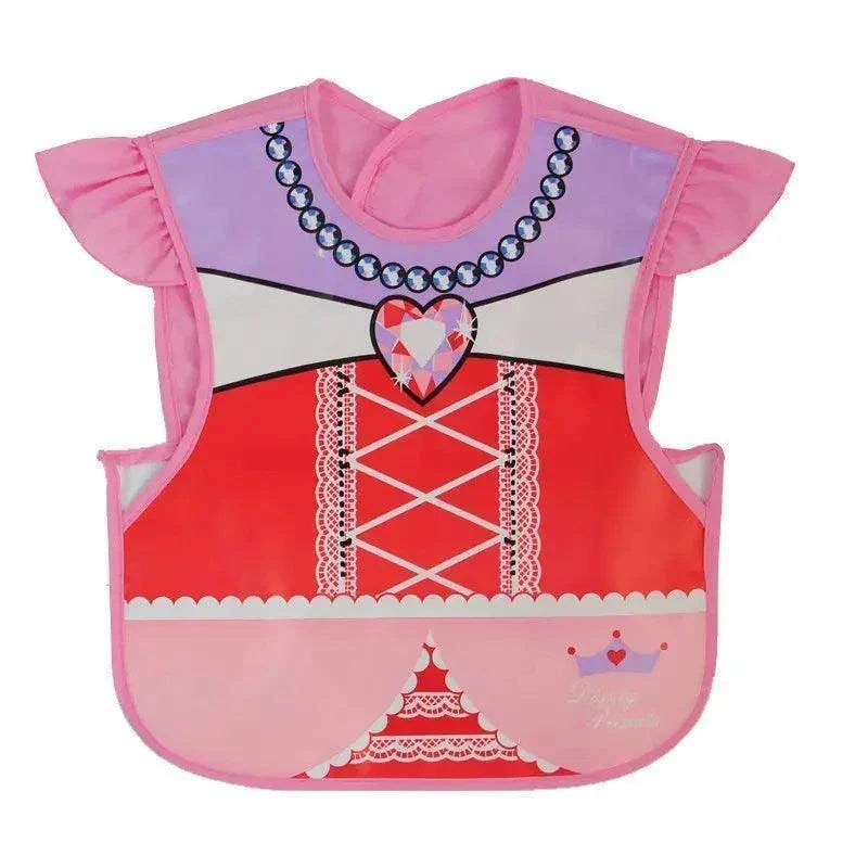 Baby Waterproof Cloth Feeding with Pocket Child Apron Smock