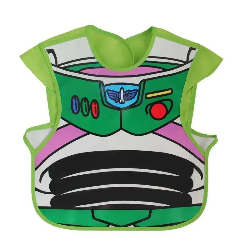 Baby Waterproof Cloth Feeding with Pocket Child Apron Smock