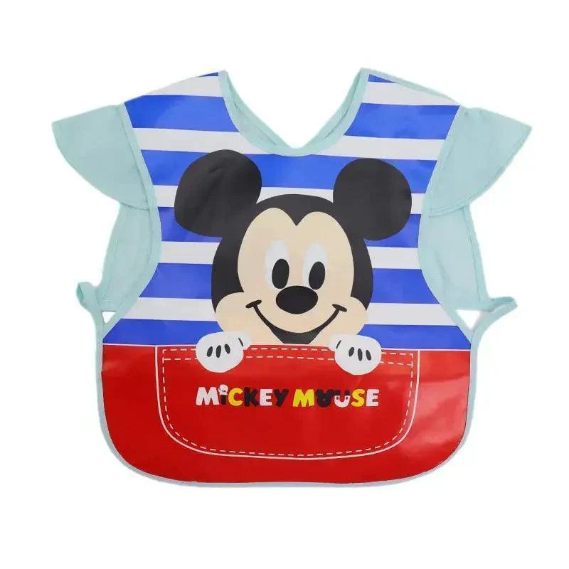 Baby Waterproof Cloth Feeding with Pocket Child Apron Smock
