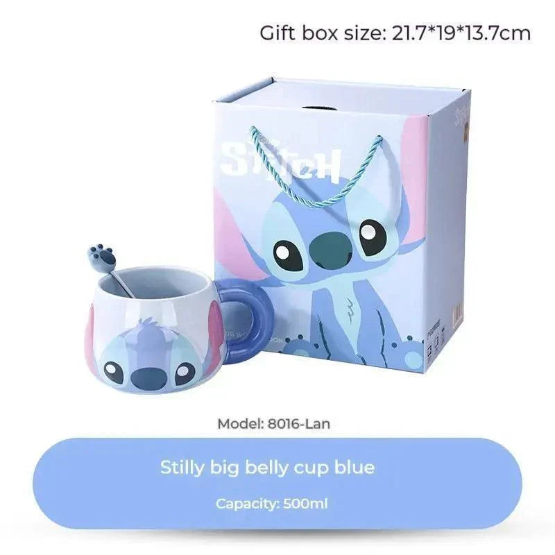 Bear Lotso Mug With Hand Cartoon Set Cup for gift
