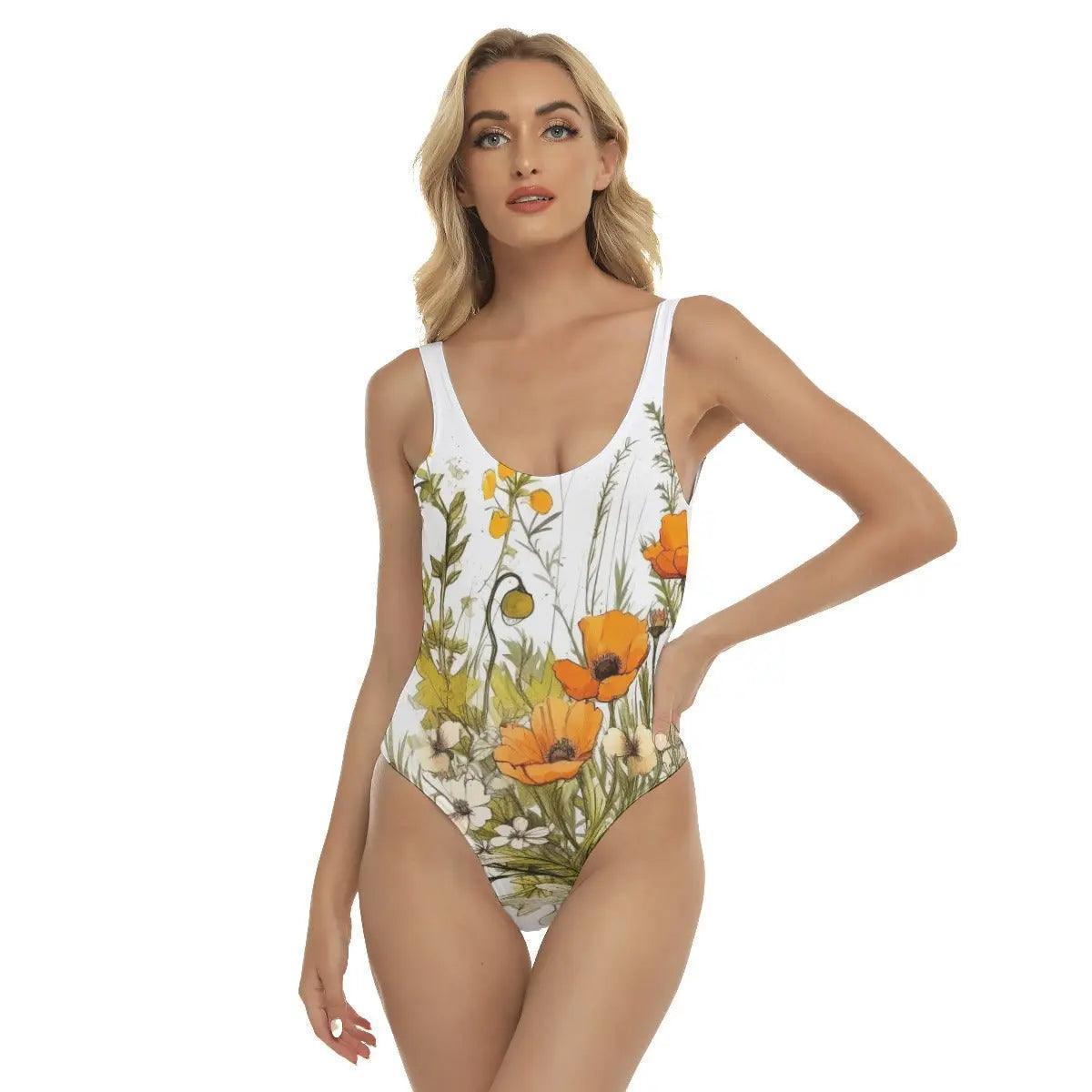 Beautiful Women's One-piece Swimsuit