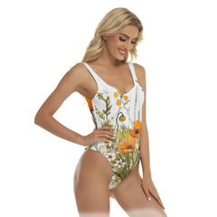 Beautiful Women's One-piece Swimsuit