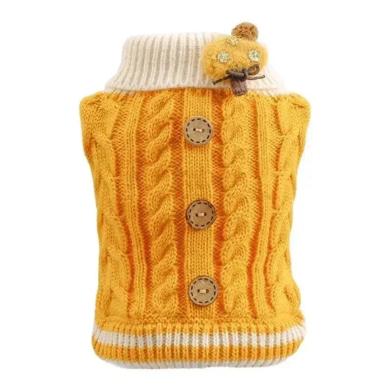 Cartoon Design Puppy Hoodie in Winter