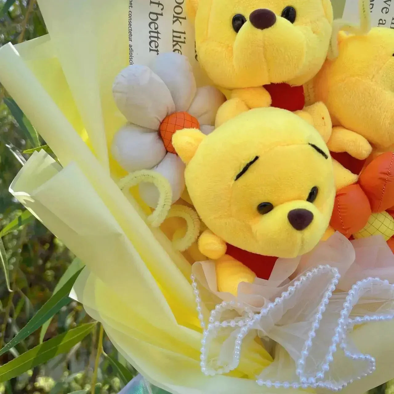 Cartoon Handmade Flower Bouquet Toys for Gifts