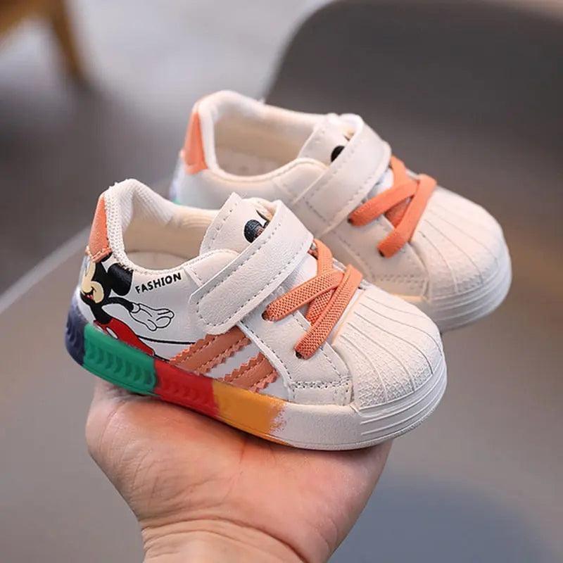 Cartoon Mickey Children Shoes For Boys Girls