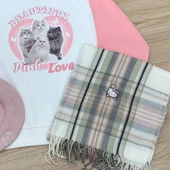 Cartoon Warm Winter Scarf for Gift