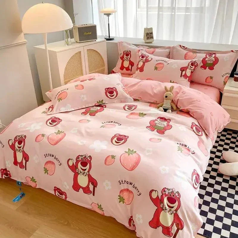 Cartoons Bedding Set Home Textile