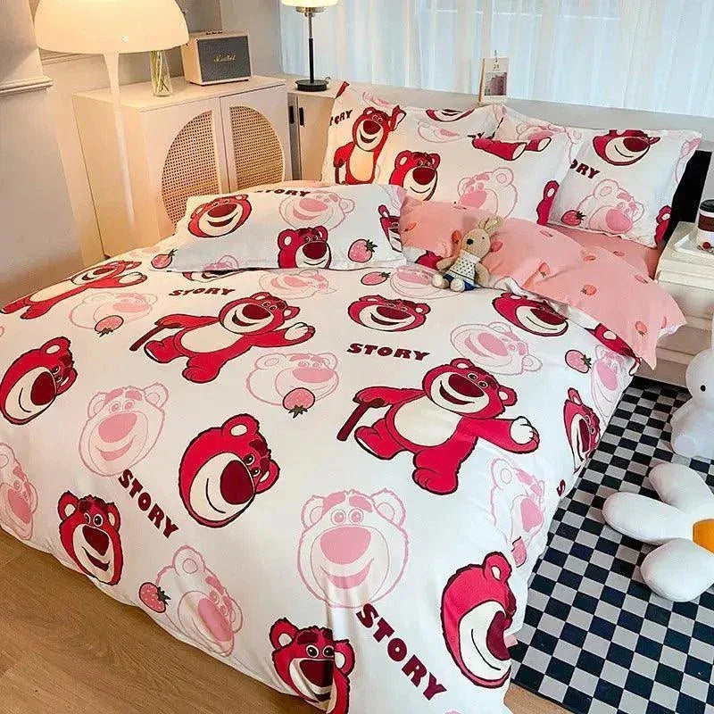 Cartoons Bedding Set Home Textile
