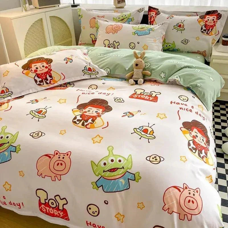 Cartoons Bedding Set Home Textile