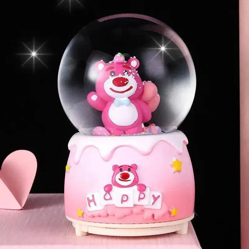 Cartoons' Christmas Home Resin Decoration Music Box