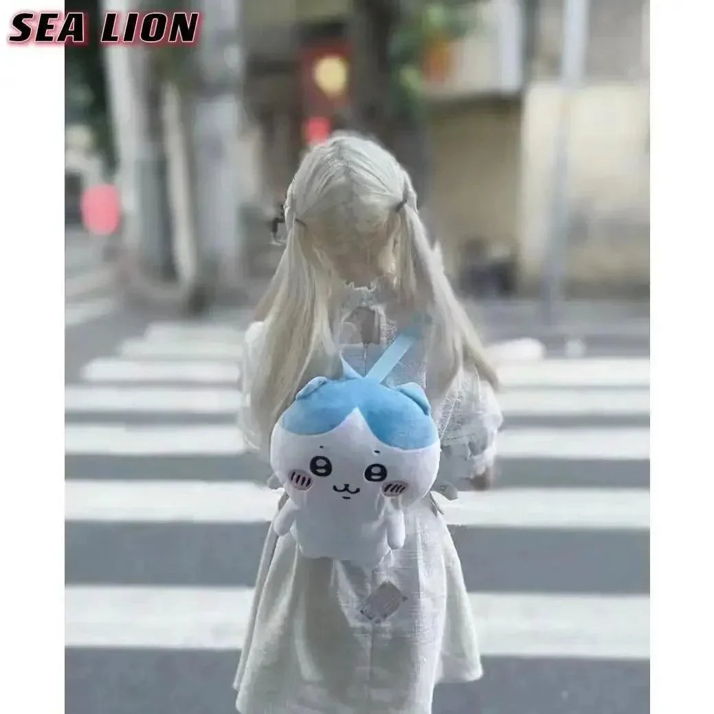Chiikawa Cartoon Doll Backpack for Birthday Gift