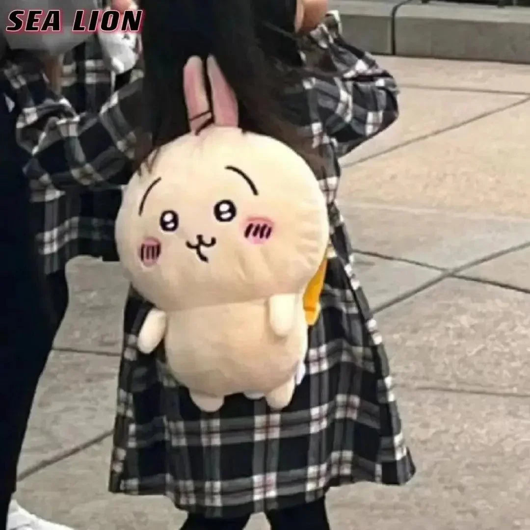 Chiikawa Cartoon Doll Backpack for Birthday Gift