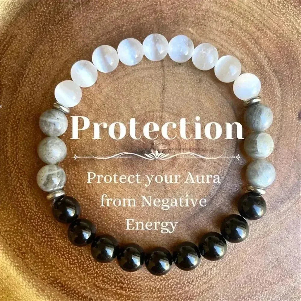 Classic Natural Stone Wealth Love Lucky Bracelet
