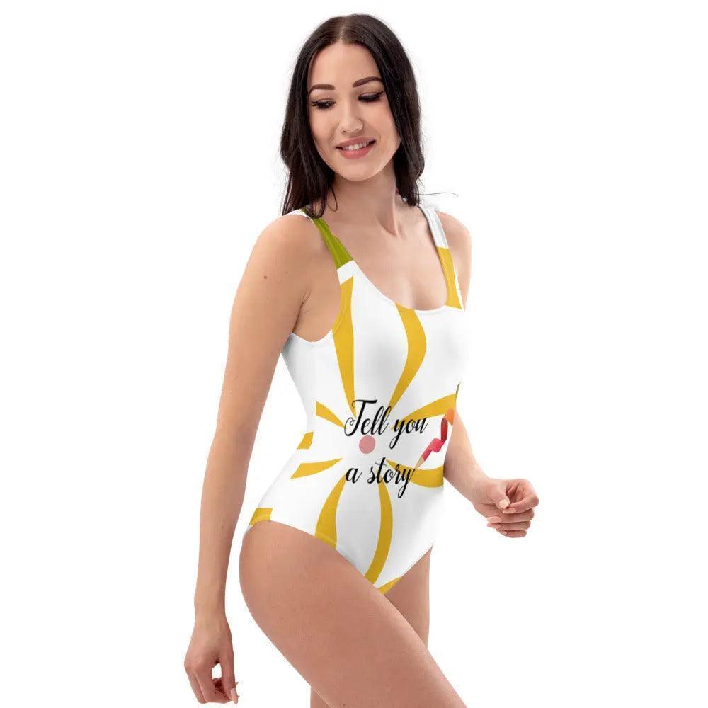 Colourful print One-Piece Swimsuit