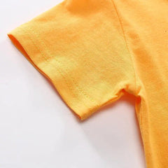 Cotton Baby Sets Leisure Sports Boy T-shirt + Shorts Sets