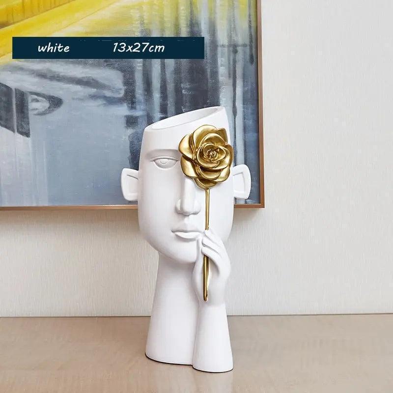 Creative Nordic vase decor art living room