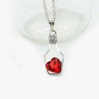 Crystal Bottle Necklace