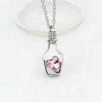 Crystal Bottle Necklace
