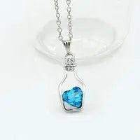 Crystal Bottle Necklace