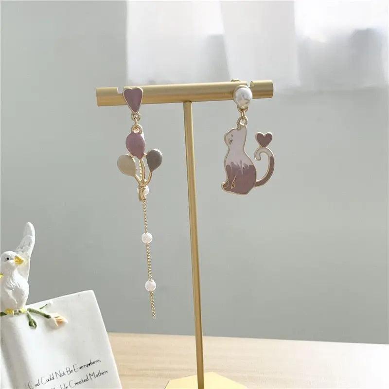 Cute Animal Dangle Earrings For Women