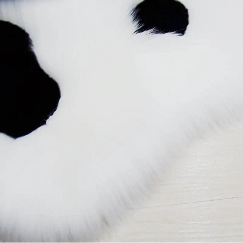 Cute Cat Paw Pattern Soft Plush Carpet