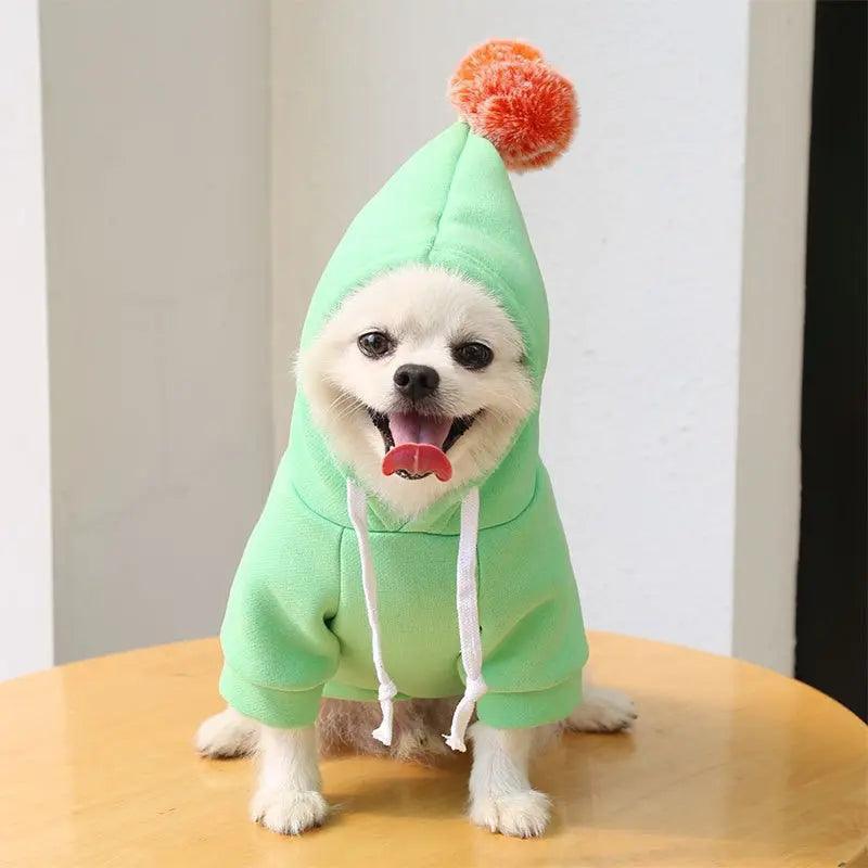 Cute Fruit Dog Clothes for Small Dogs hoodies
