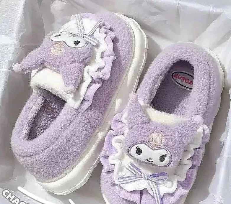 Cute Non-Slip Warm Cartoon Winter Slipper for Gift