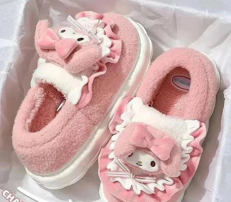 Cute Non-Slip Warm Cartoon Winter Slipper for Gift