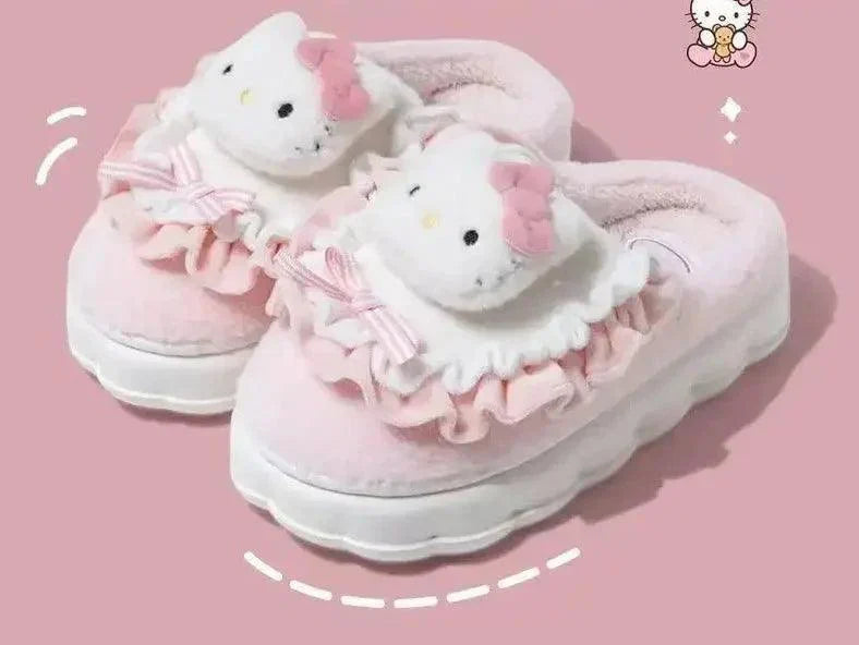 Cute Non-Slip Warm Cartoon Winter Slipper for Gift